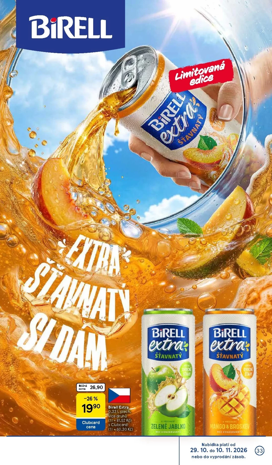 Originální strana 33 z 34 letáku Tesco – Tesco