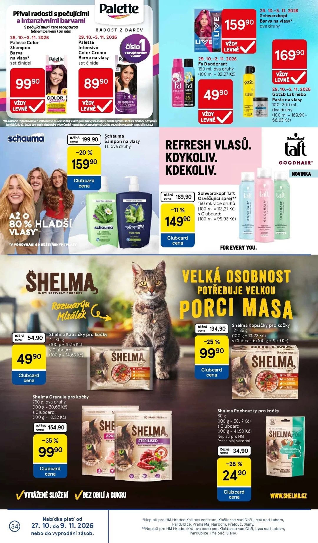 Originální strana 34 z 34 letáku Tesco – Tesco