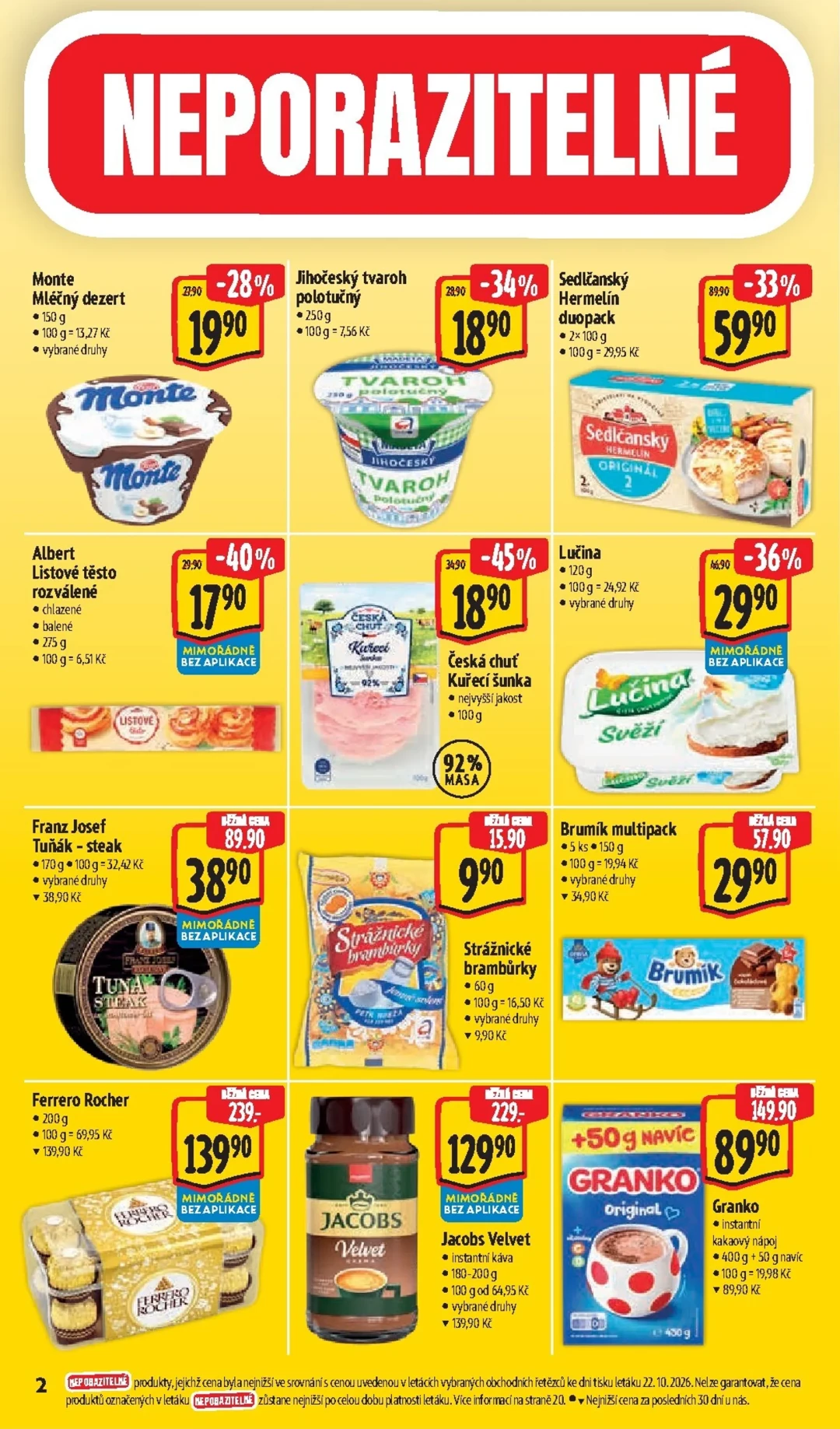 Originální strana 6 z 46 letáku Albert – Albert Supermarket
