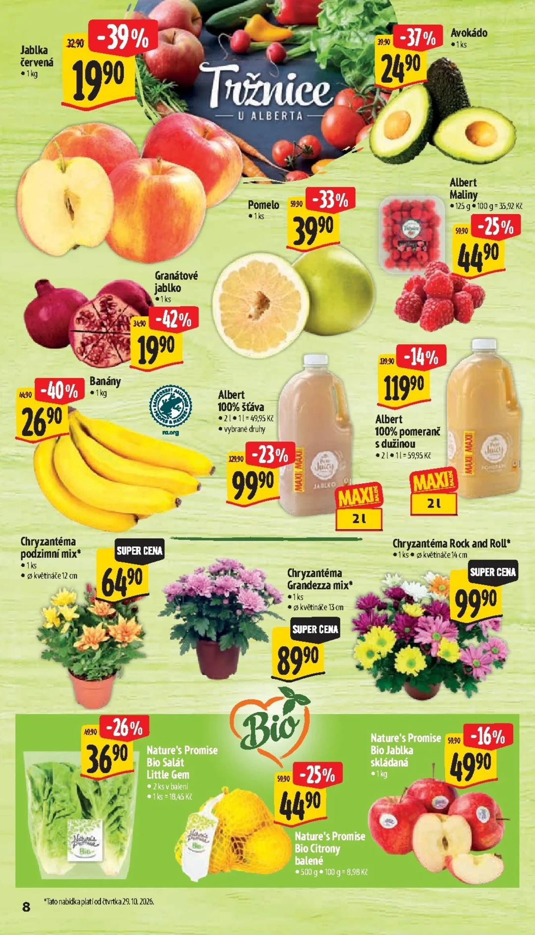Originální strana 14 z 46 letáku Albert – Albert Supermarket