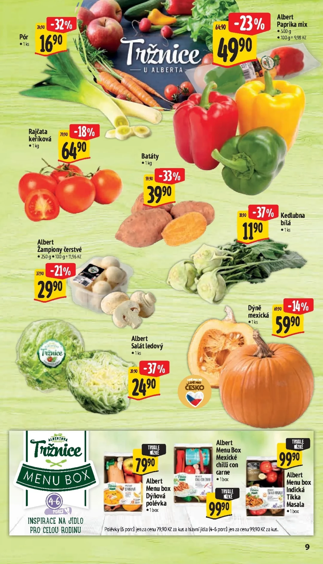 Originální strana 15 z 46 letáku Albert – Albert Supermarket