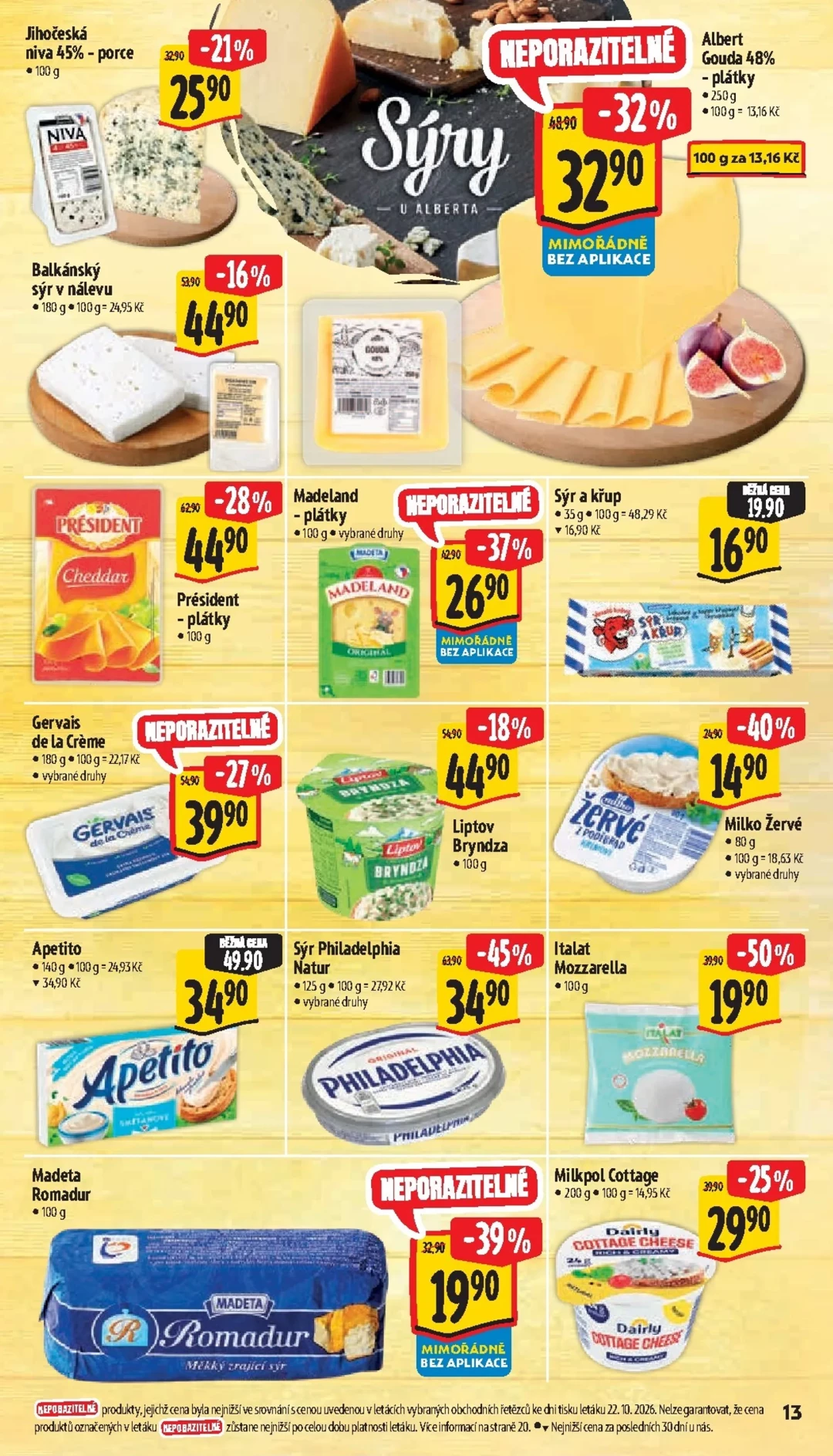 Originální strana 21 z 46 letáku Albert – Albert Supermarket