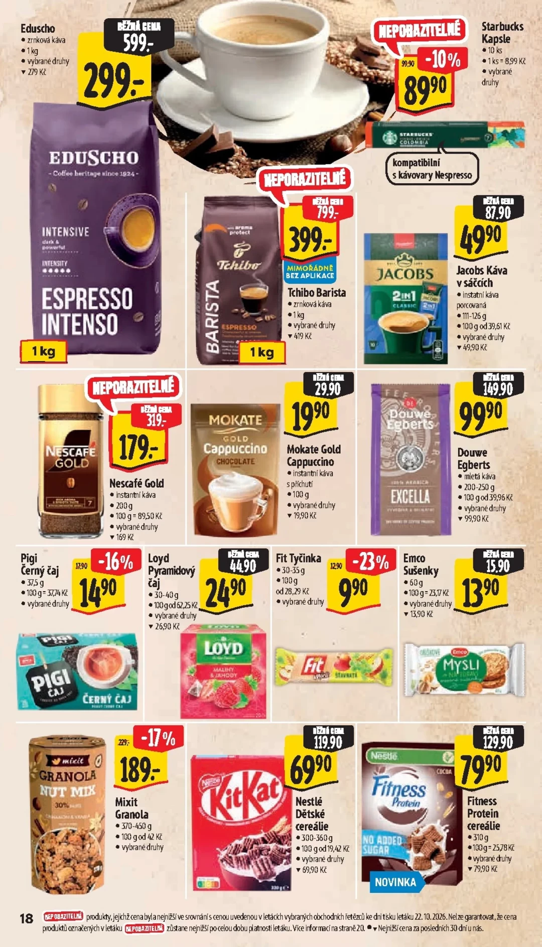 Originální strana 26 z 46 letáku Albert – Albert Supermarket