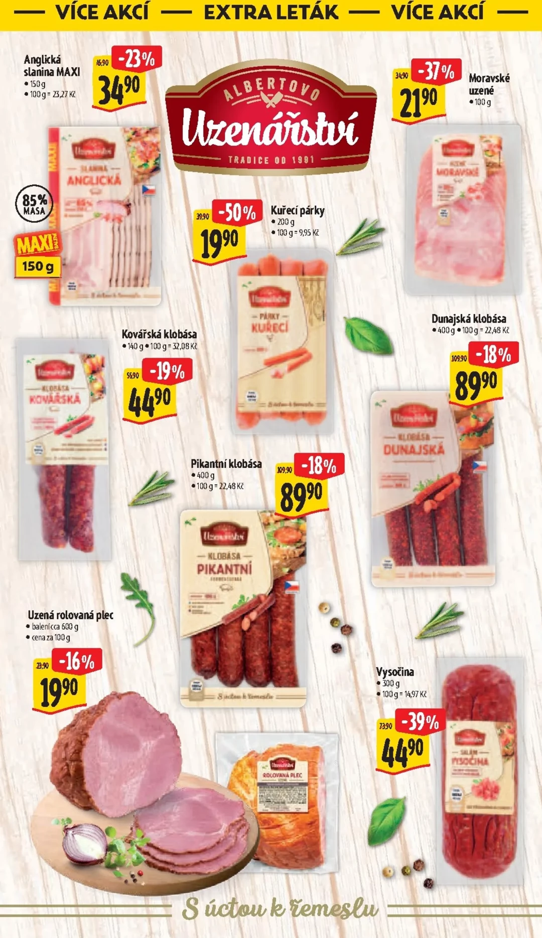 Originální strana 40 z 46 letáku Albert – Albert Supermarket
