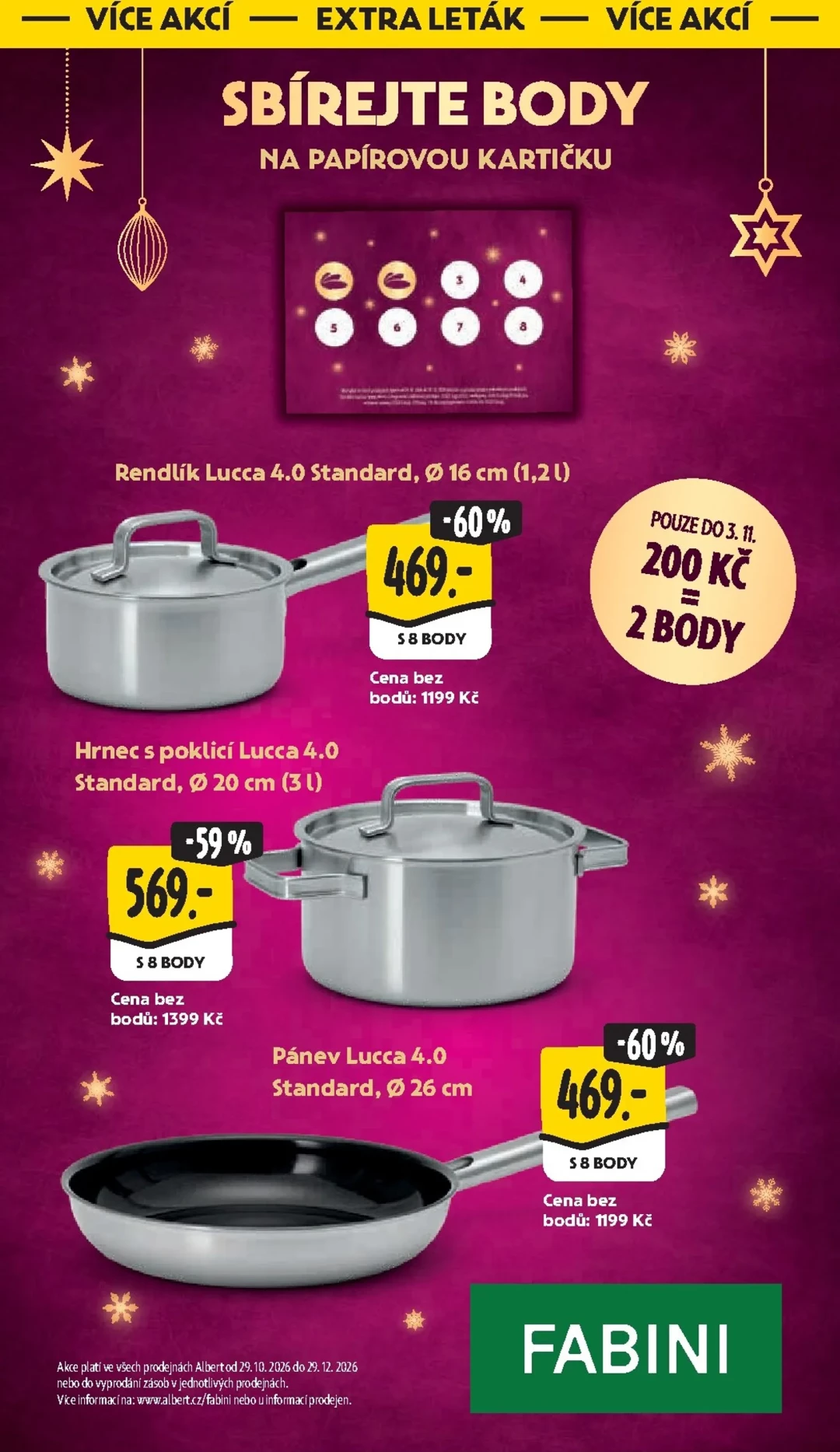 Originální strana 45 z 46 letáku Albert – Albert Supermarket