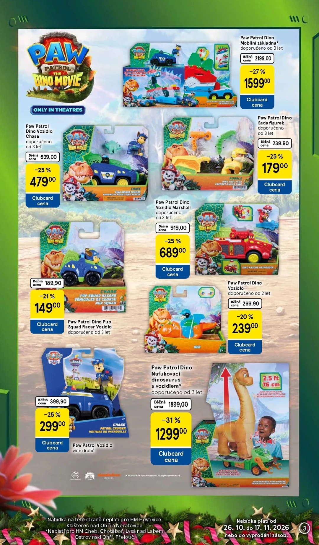 Originální strana 3 z 36 letáku Tesco – Tesco - Vánoční katalog hraček