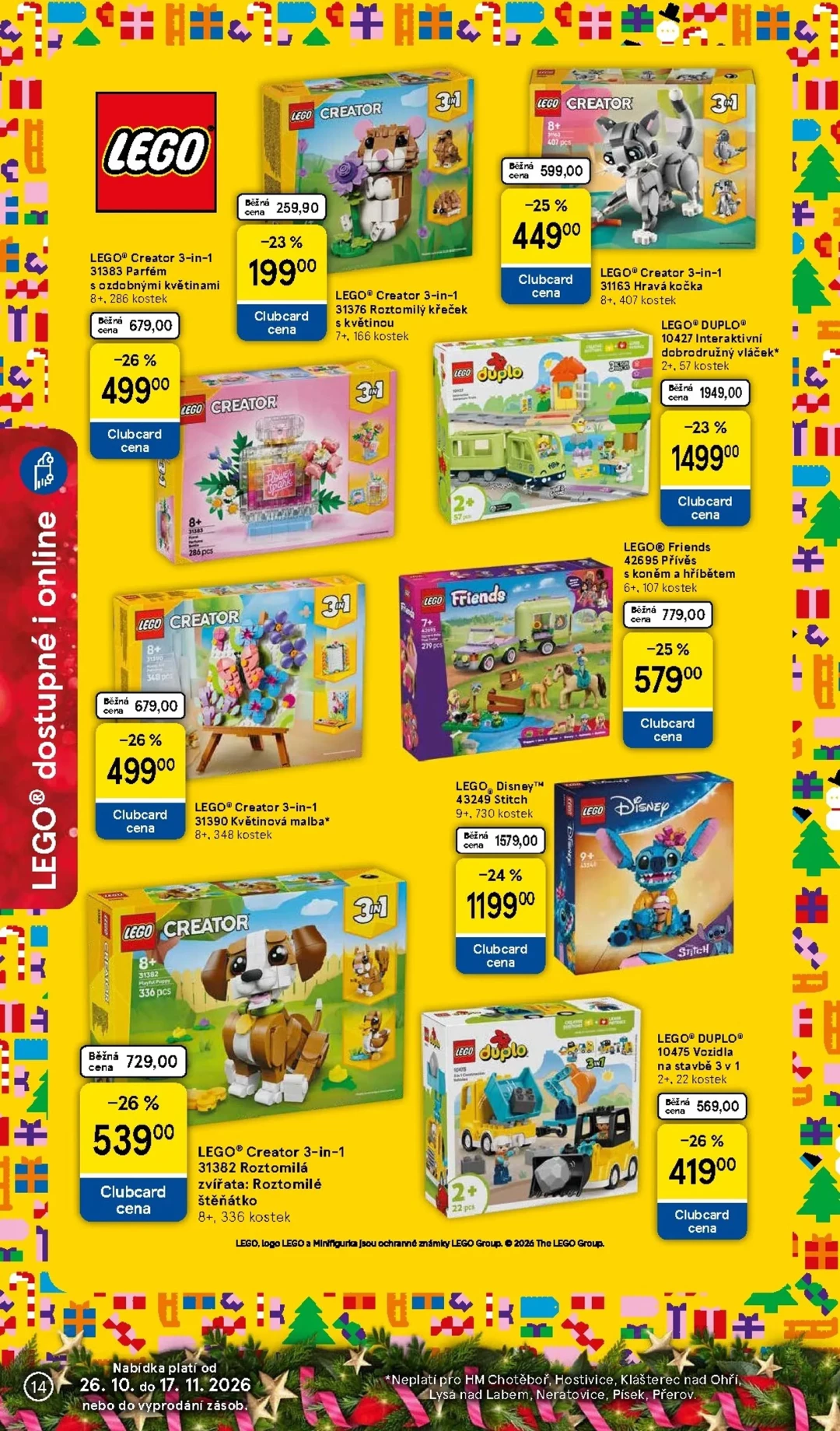 Originální strana 14 z 36 letáku Tesco – Tesco - Vánoční katalog hraček