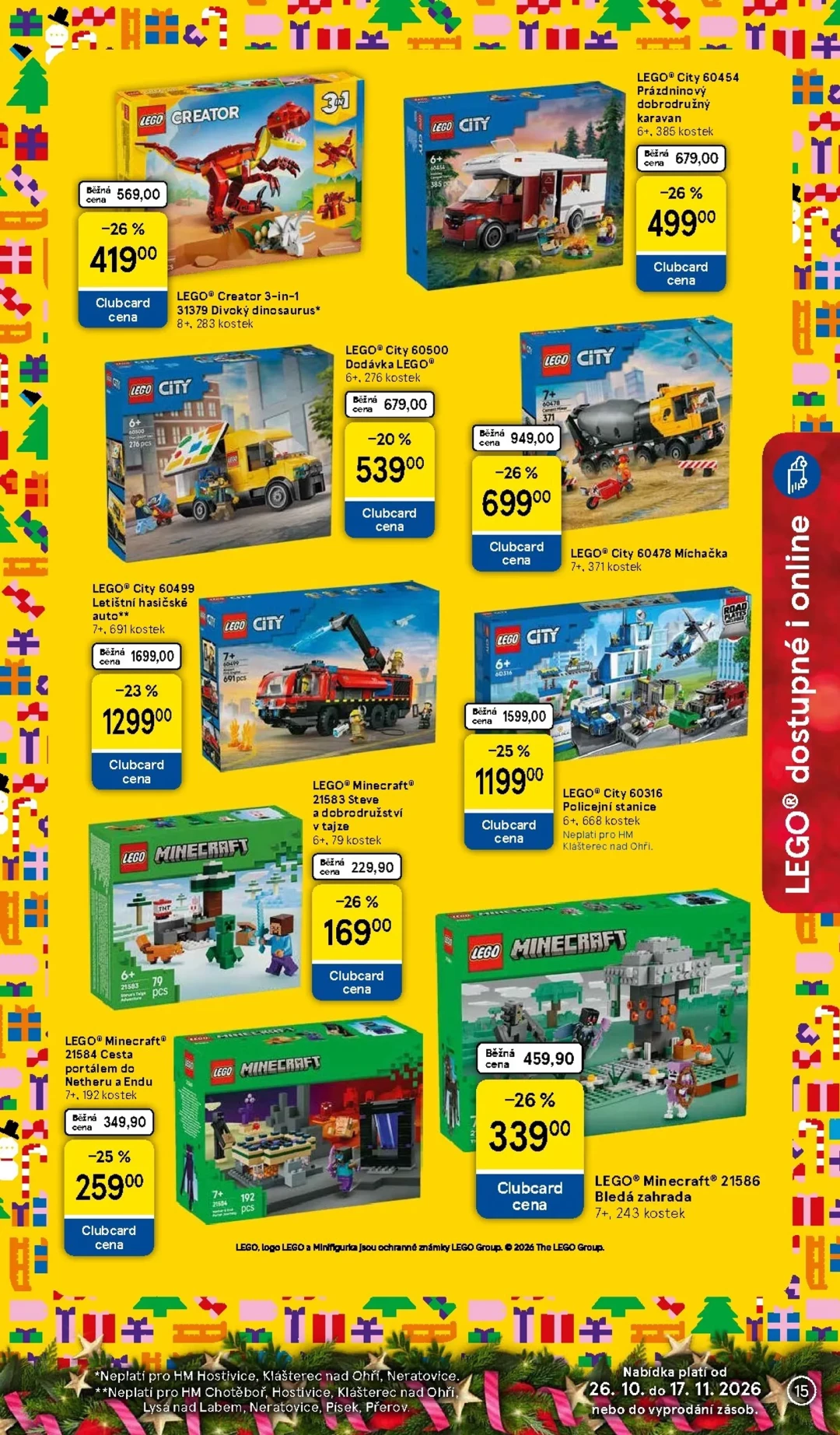 Originální strana 15 z 36 letáku Tesco – Tesco - Vánoční katalog hraček