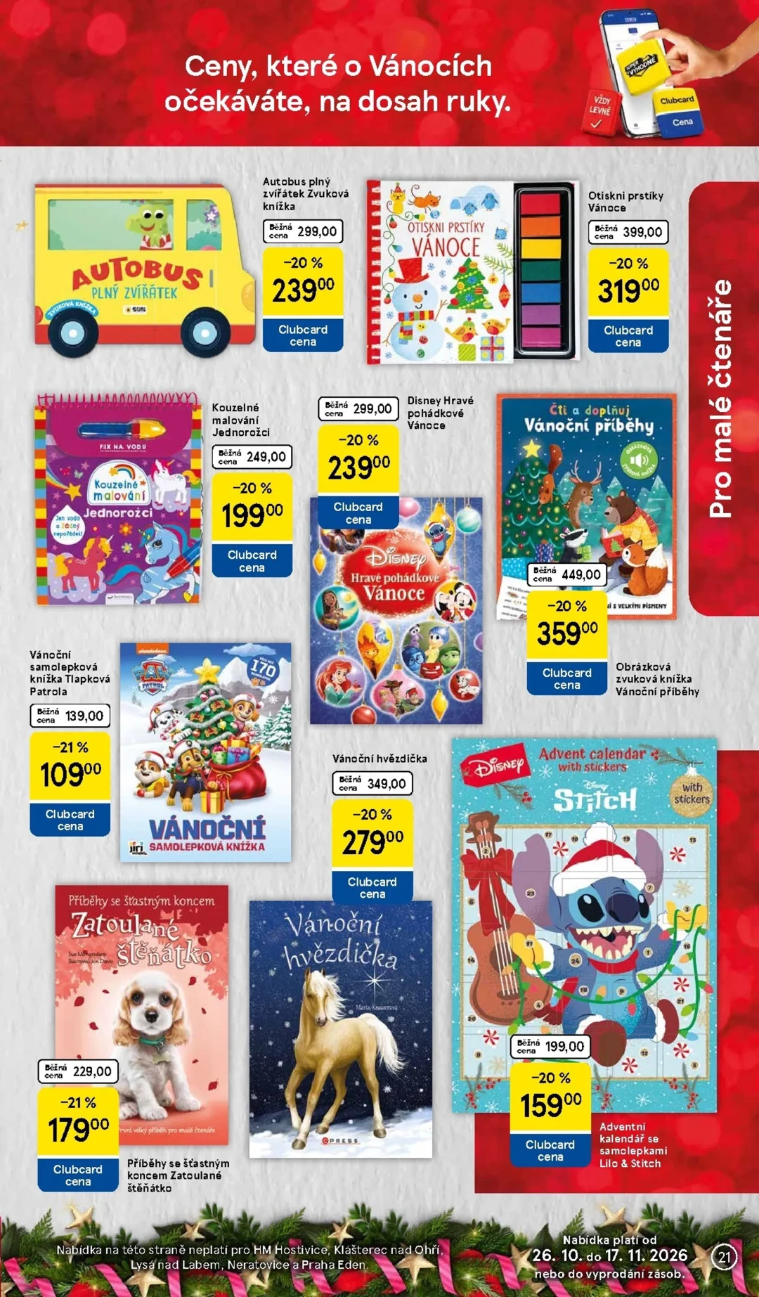 Originální strana 21 z 36 letáku Tesco – Tesco - Vánoční katalog hraček