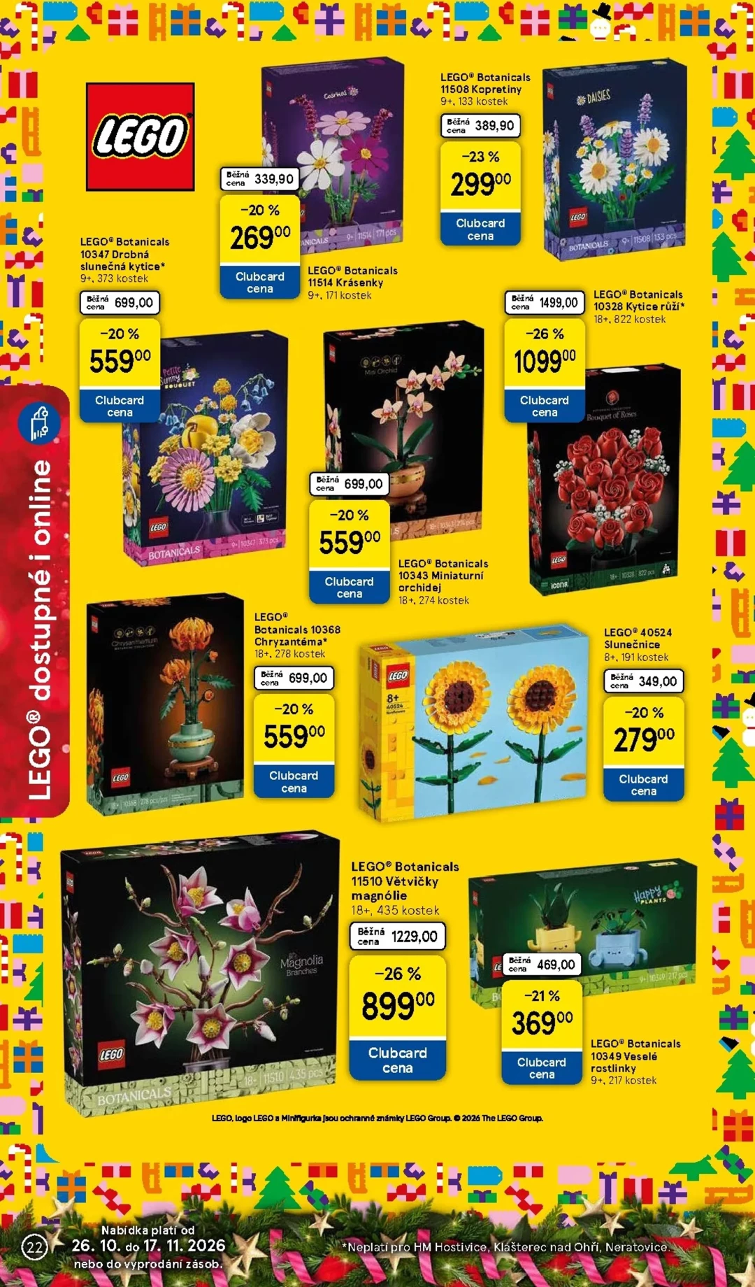Originální strana 22 z 36 letáku Tesco – Tesco - Vánoční katalog hraček