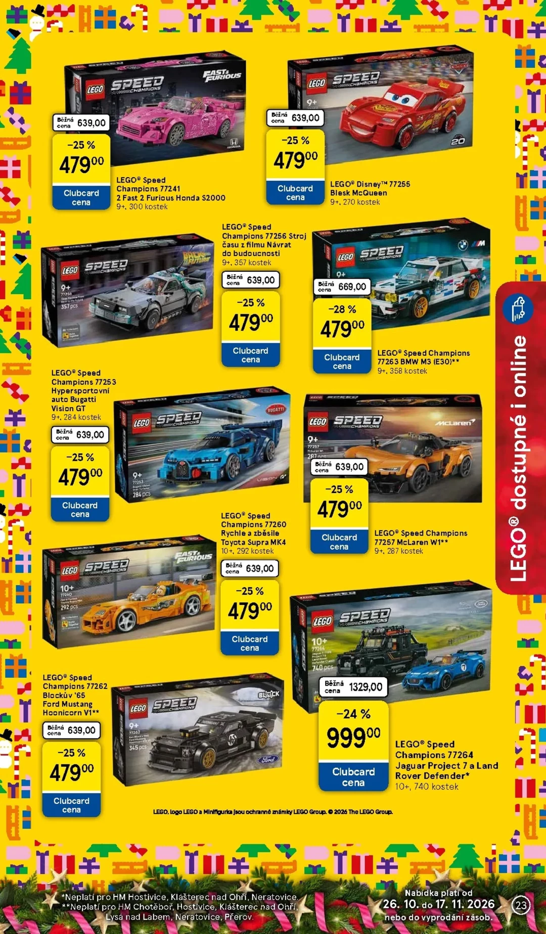 Originální strana 23 z 36 letáku Tesco – Tesco - Vánoční katalog hraček