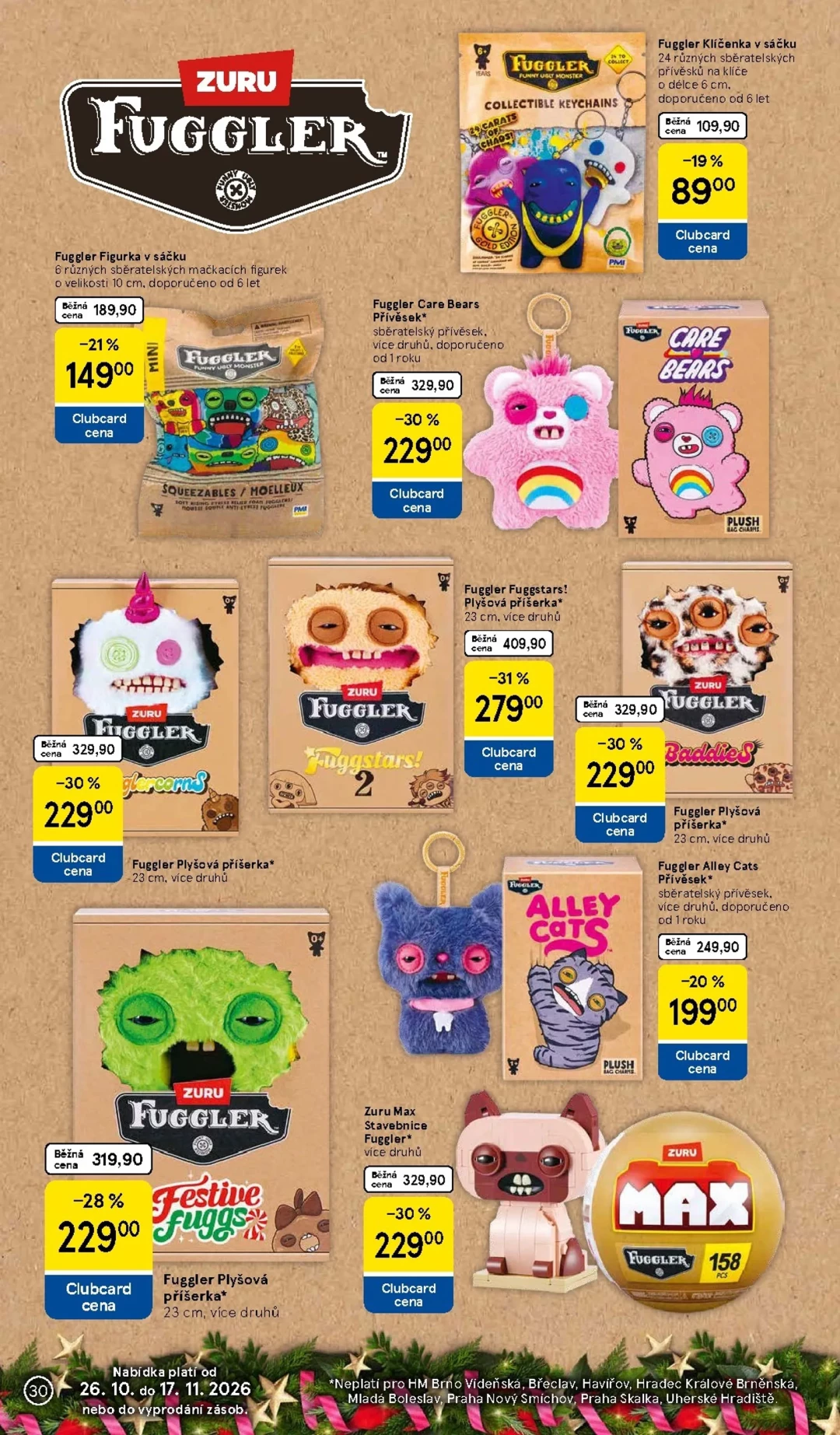 Originální strana 30 z 36 letáku Tesco – Tesco - Vánoční katalog hraček