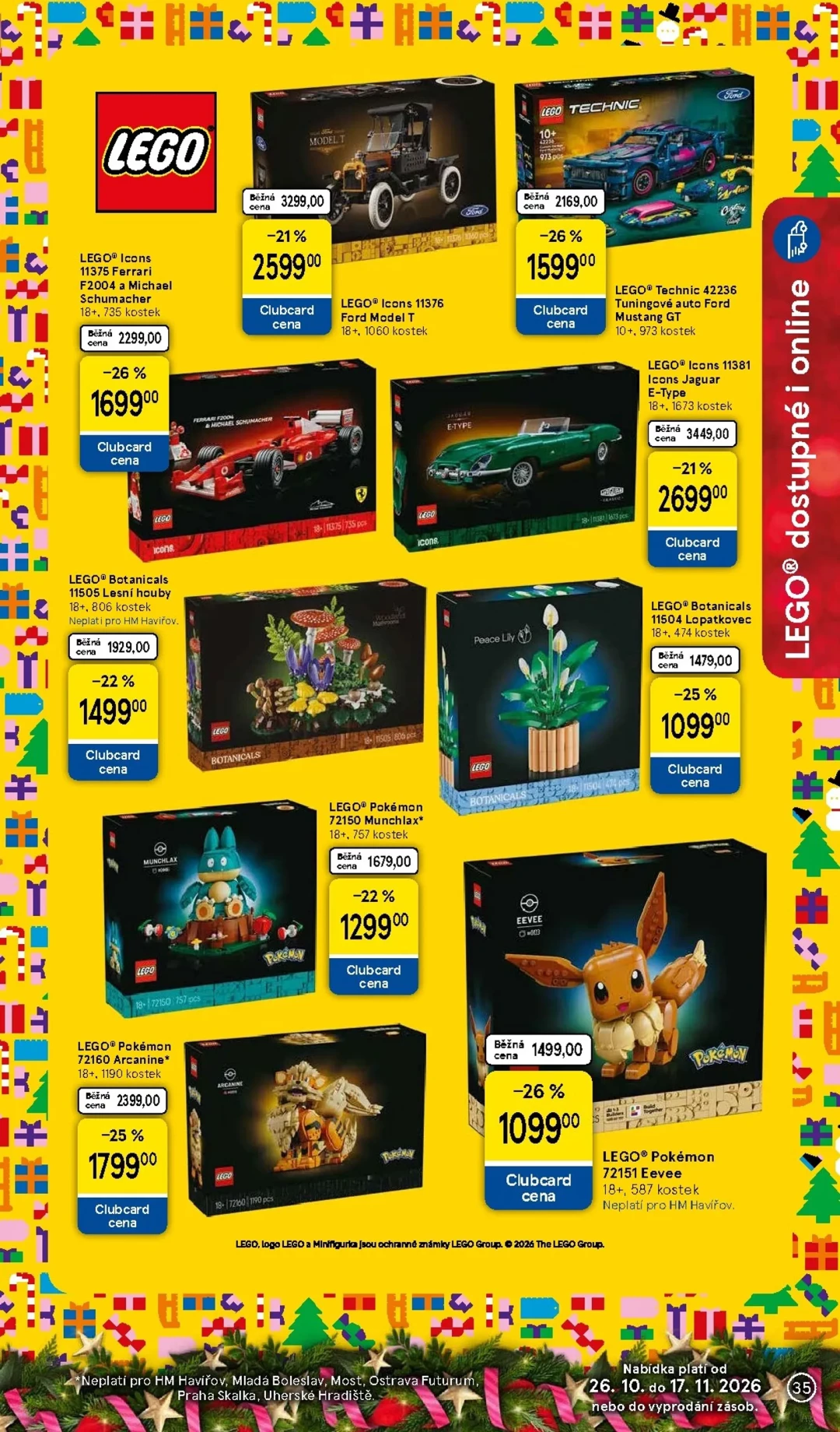 Originální strana 35 z 36 letáku Tesco – Tesco - Vánoční katalog hraček