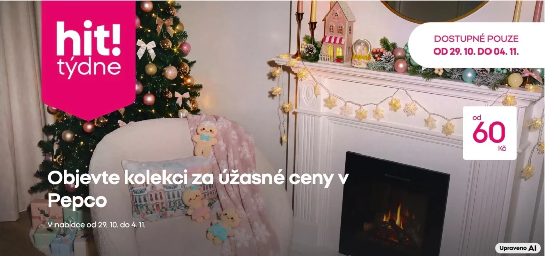 Originální strana 1 z 5 letáku Pepco – Pepco
